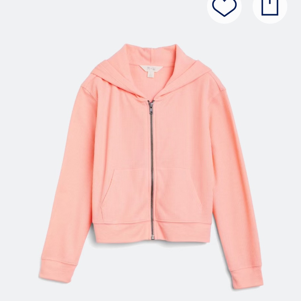Kids Peach Hoodie